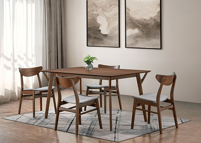 Skien 5 Pc Dining Table Set - U&U Home Budget Furniture (Carteret, NJ)