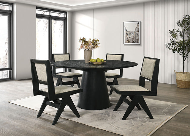 Tottenham 5 Pc Dining Table Set - U&U Home Budget Furniture (Carteret, NJ)
