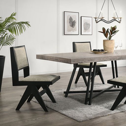 Tottenham 7 Pc Dining Table Set - U&U Home Budget Furniture (Carteret, NJ)