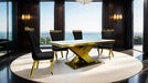 Palazzo 7 Pc Dining Table Set - U&U Home Budget Furniture (Carteret, NJ)