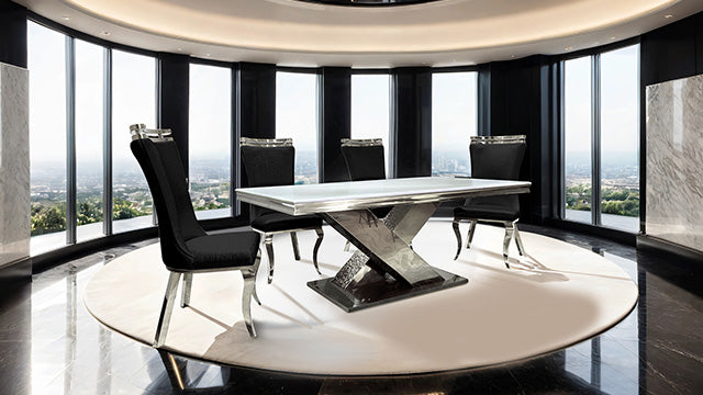 Palazzo Dining Table - U&U Home Budget Furniture (Carteret, NJ)