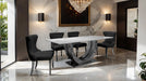 Portanova 7 Pc Dining Table Set - U&U Home Budget Furniture (Carteret, NJ)