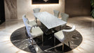 Portanova 7 Pc Dining Table Set - U&U Home Budget Furniture (Carteret, NJ)