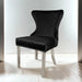 Portanova Silver Chair (2/CTN) - U&U Home Budget Furniture (Carteret, NJ)