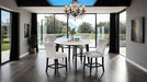 Sabro Round Counter Ht. Table - U&U Home Budget Furniture (Carteret, NJ)