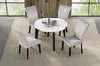 Sabro Round Dining Table - U&U Home Budget Furniture (Carteret, NJ)