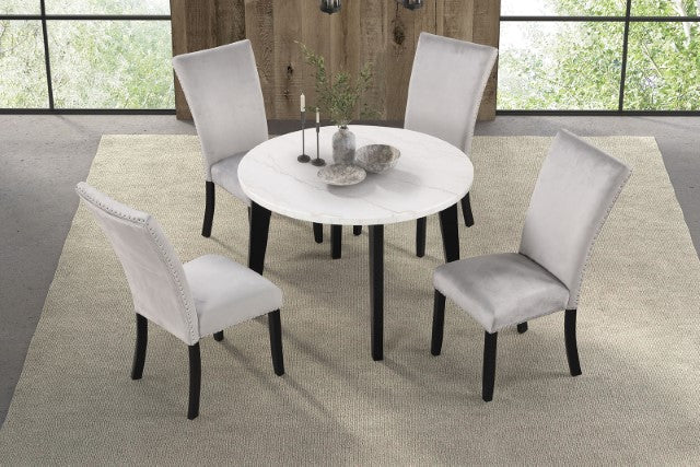Sabro Round Dining Table - U&U Home Budget Furniture (Carteret, NJ)