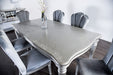 Melodi Parc 7 Pc Dining Table Set - U&U Home Budget Furniture (Carteret, NJ)