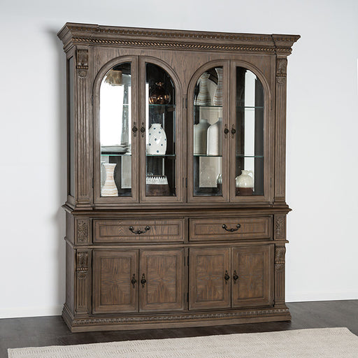 Seven Oaks Hutch & Buffet - U&U Home Budget Furniture (Carteret, NJ)