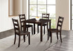 Lubbock 5 Pc. Dining Table Set - U&U Home Budget Furniture (Carteret, NJ)