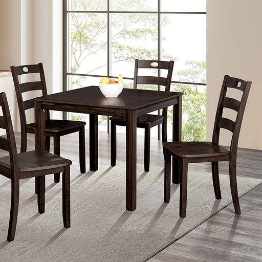 Lubbock 5 Pc. Dining Table Set - U&U Home Budget Furniture (Carteret, NJ)