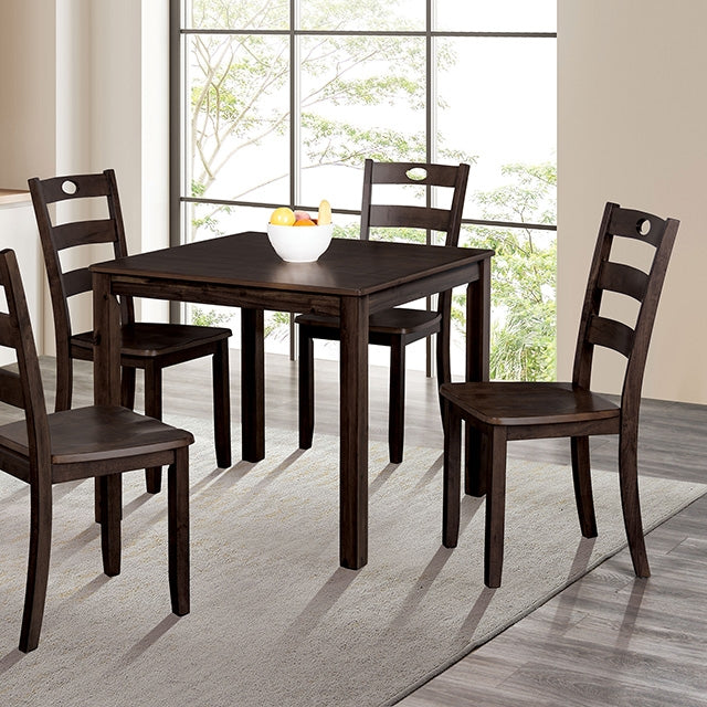 Lubbock 5 Pc. Dining Table Set - U&U Home Budget Furniture (Carteret, NJ)