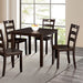 Lubbock 5 Pc. Dining Table Set - U&U Home Budget Furniture (Carteret, NJ)