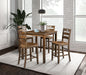 Lubbock 5 Pc. Counter Ht. Table Set - U&U Home Budget Furniture (Carteret, NJ)