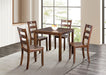 Lubbock 5 Pc. Dining Table Set - U&U Home Budget Furniture (Carteret, NJ)