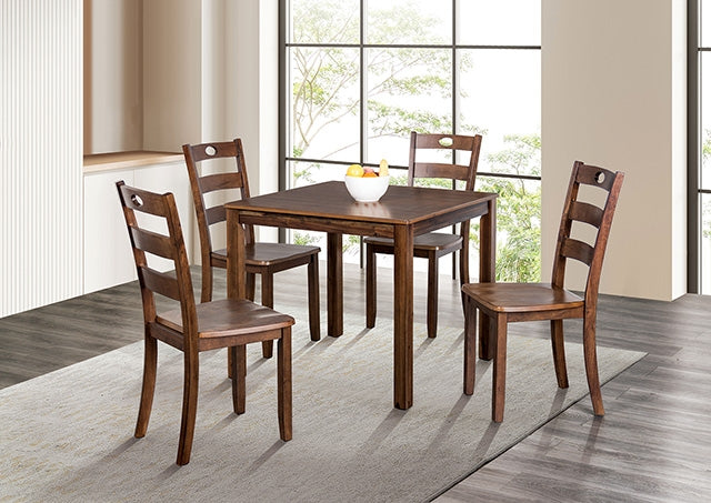 Lubbock 5 Pc. Dining Table Set - U&U Home Budget Furniture (Carteret, NJ)