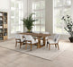 Mandal Dining Table Set - U&U Home Budget Furniture (Carteret, NJ)