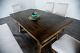 Losone Dining Table Set with Bench Rustic - U&U Home Budget Furniture (Carteret, NJ)