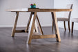Losone Dining Table Set with Bench Rustic - U&U Home Budget Furniture (Carteret, NJ)