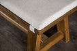 Losone Bench w/ Cushion - U&U Home Budget Furniture (Carteret, NJ)