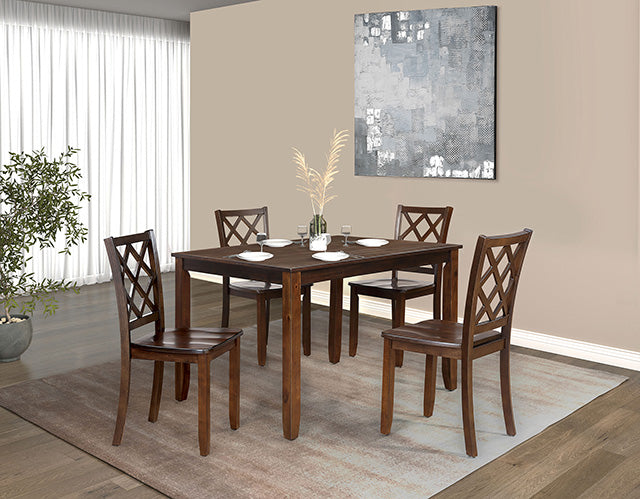 Yamhill 5 Pc. Dining Table Set - U&U Home Budget Furniture (Carteret, NJ)