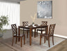 Yamhill 5 Pc. Dining Table Set - U&U Home Budget Furniture (Carteret, NJ)