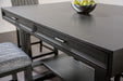 Potton 7 Pc Counter Ht Table Set - U&U Home Budget Furniture (Carteret, NJ)
