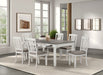 Pendola 7 Pc Dining Table Set - U&U Home Budget Furniture (Carteret, NJ)