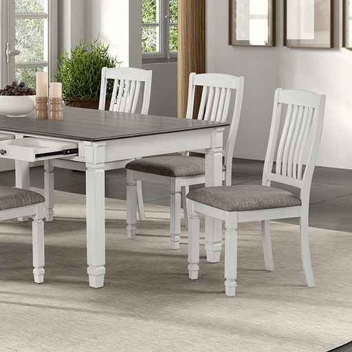 Pendola 7 Pc Dining Table Set - U&U Home Budget Furniture (Carteret, NJ)