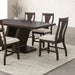 Holsworthy 7 Pc Dining Table Set - U&U Home Budget Furniture (Carteret, NJ)