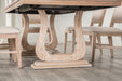 Orbetello 7 Pc Dining Table Set - U&U Home Budget Furniture (Carteret, NJ)