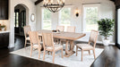 Orbetello 7 Pc Dining Table Set - U&U Home Budget Furniture (Carteret, NJ)