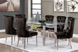 Silvestri 5 Pc Dining Table Set - U&U Home Budget Furniture (Carteret, NJ)