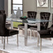 Silvestri 7 Pc Dining Table Set - U&U Home Budget Furniture (Carteret, NJ)