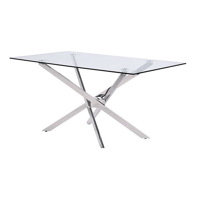 Silveria 7 Pc Dining Table Set - U&U Home Budget Furniture (Carteret, NJ)