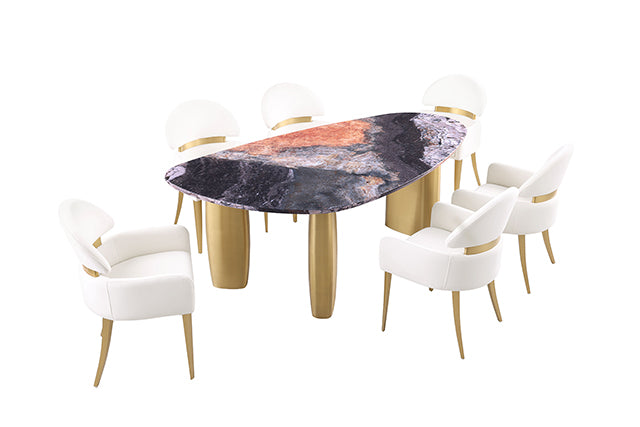 Northwich Dining Table - U&U Home Budget Furniture (Carteret, NJ)