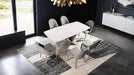 Lenvik 7 Pc Dining Table Set - U&U Home Budget Furniture (Carteret, NJ)
