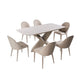Lenvik 7 Pc Dining Table Set - U&U Home Budget Furniture (Carteret, NJ)