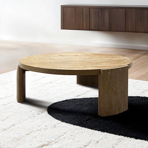 Poltimore Round Cocktail Table - U&U Home Budget Furniture (Carteret, NJ)