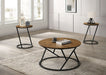Ronde 3 Pc. Table Set Natural - U&U Home Budget Furniture (Carteret, NJ)