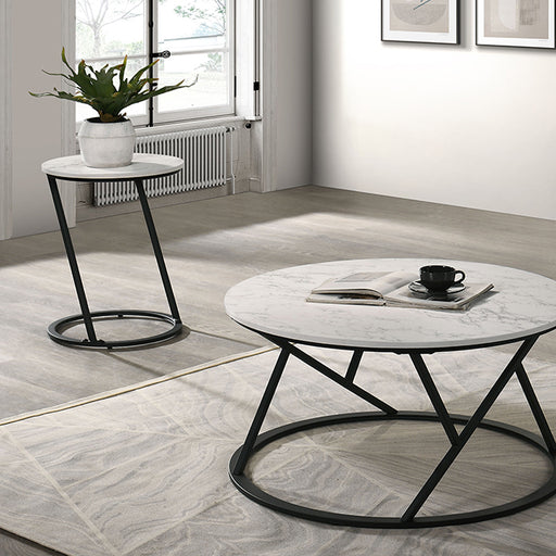 Ronde 3 Pc. Table Set - U&U Home Budget Furniture (Carteret, NJ)