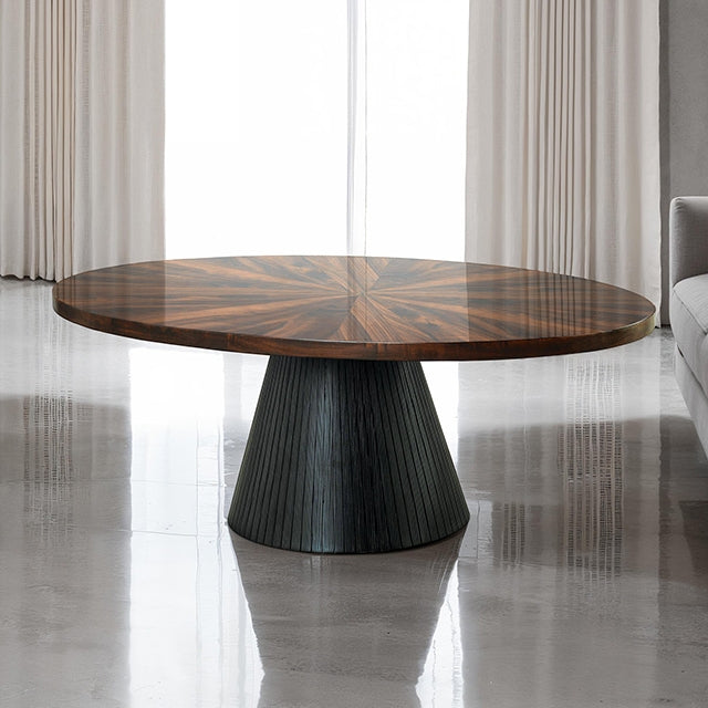 Surdal Oval Coffe Table - U&U Home Budget Furniture (Carteret, NJ)