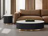 Virden Oval Cocktail Table - U&U Home Budget Furniture (Carteret, NJ)