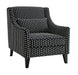 Viviani Accent Chair w/ 1 Kidney - U&U Home Budget Furniture (Carteret, NJ)