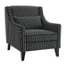 Viviani Accent Chair w/ 1 Kidney - U&U Home Budget Furniture (Carteret, NJ)