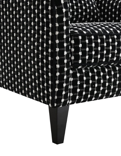 Viviani Accent Chair w/ 1 Kidney - U&U Home Budget Furniture (Carteret, NJ)