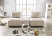 Stavanger Curved 2-Seater w/ Ot - U&U Home Budget Furniture (Carteret, NJ)