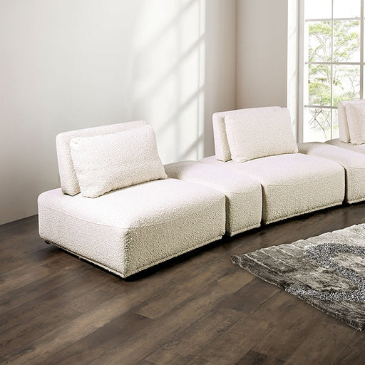Stavanger Curved 3-Seater - U&U Home Budget Furniture (Carteret, NJ)