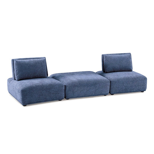 Stavanger 2-Seater w/ Square Ot - U&U Home Budget Furniture (Carteret, NJ)