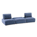Stavanger 2-Seater w/ Square Ot - U&U Home Budget Furniture (Carteret, NJ)